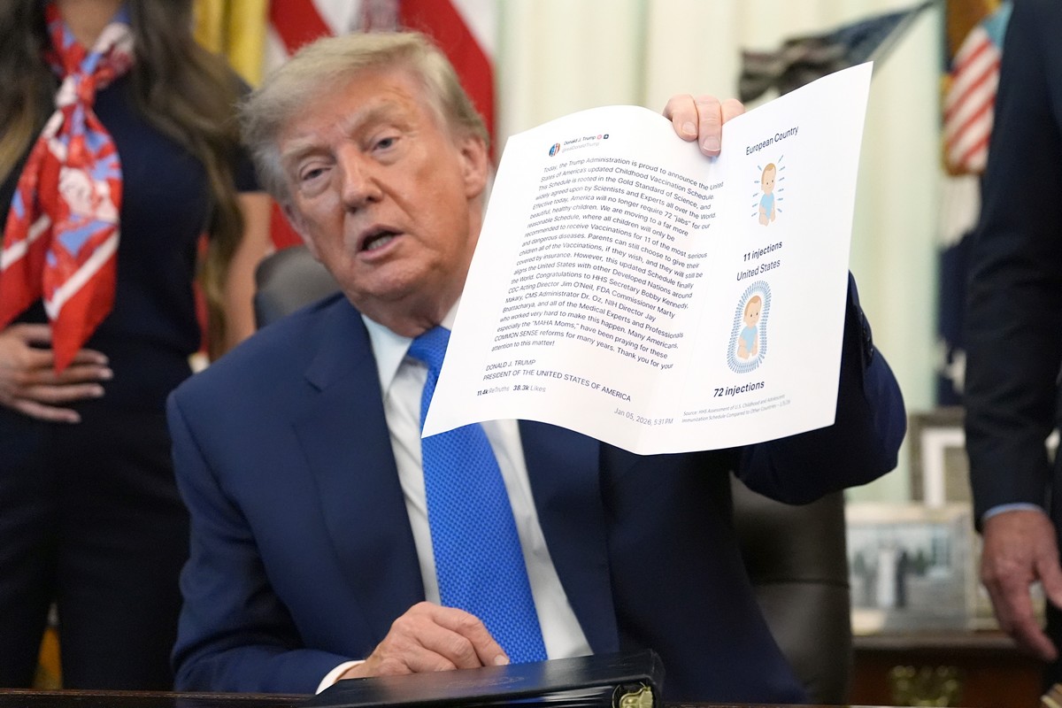 Fact check:  Καταρρίπτουμε 5 ψέματα του Donald Trump για τα παιδικά εμβόλια