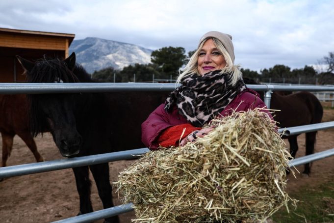 Όταν μιλάει στα άλογα, η Κατερίνα ακούει καλύτερα την φωνή της