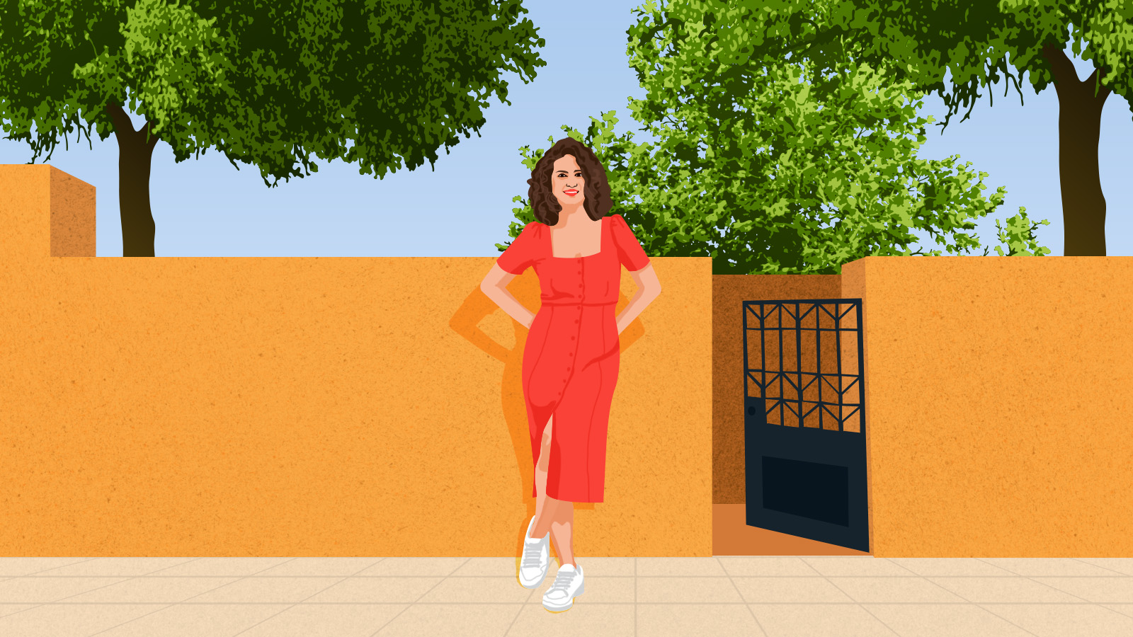 Με την ηθοποιό Αμαλία Καβάλη σε μια διαφορετική βόλτα στο Κολωνάκι