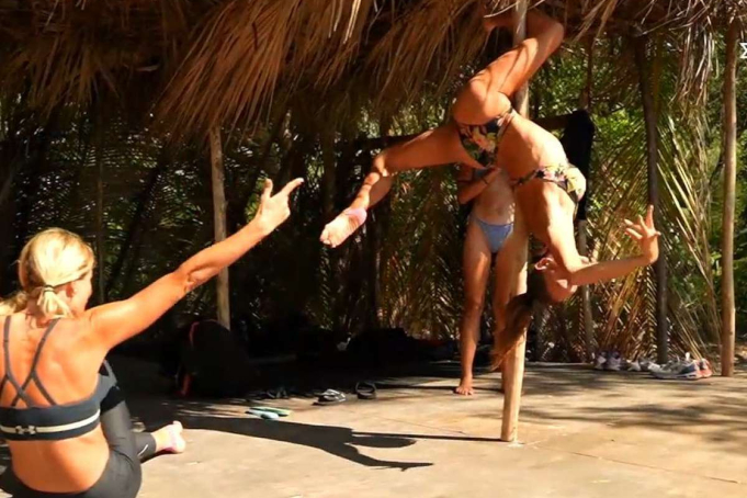 ΒΙΝΤΕΟ: Το Survivor πήρε «φωτιά» με το pole-dancing των κοριτσιών